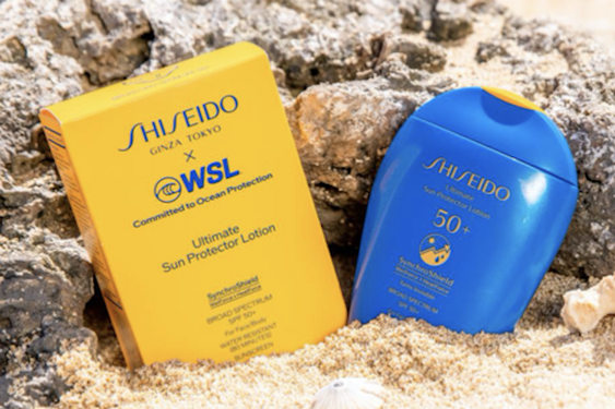              Shiseido x WSL Ultimate Sun Protector Lotion SPF 50+ and Clear Sunscreen Stick SPF 50+!